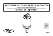 Digga PDD-PD50 Manual Del Operador