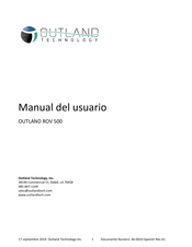 Outland Technology ROV 500 Manual Del Usuario