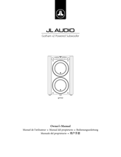 JL Audio g213v2 Manual Del Propietário