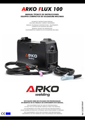 ARKO welding FLUX 100 Manual Técnico De Instrucciones