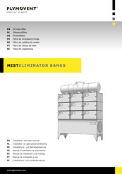 PLYMOVENT MISTELIMINATOR BANKS Manual De Instalación Y De Manejo