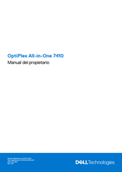 Dell OptiPlex All-in-One 7410 Manual Del Propietário