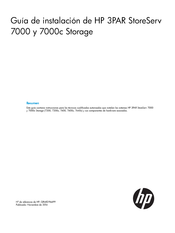 HP 3PAR StoreServ 7450 Storage Guia De Instalacion