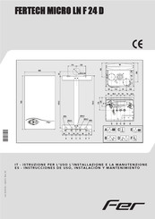 Fer FERTECH MICRO LN F 24D Instrucciones De Uso