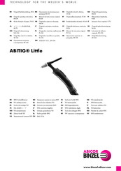 Abicor Binzel ABITIG Little Manual De Instrucciones Original