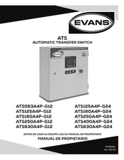 Evans ATS063A4P-G24 Manual Del Propietário