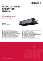 Hitachi RPIH-4.0FSRE Manual De Instalación Y Funcionamiento