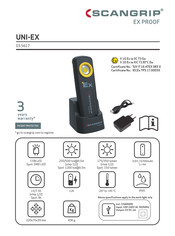 Scangrip UNI-EX Manual De Instrucciones