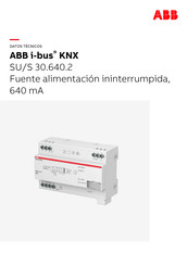 ABB i-bus KNX SU/S 30.640.2 Datos Técnicos