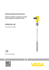 Vega CAL 65 Instrucciones De Servicio