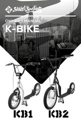 Street Surfing K-BIKE KB2 Manual Del Usuario