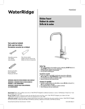 WaterRidge FS6A0262 Instrucciones De Montaje