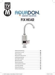 Aquadon SMART HEATER FIX HEAD Instrucciones De Uso