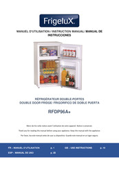 Frigelux RFDP96A+ Manual De Instrucciones