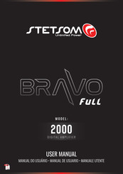 StetSom Bravo Full 2000 Manual De Usuario