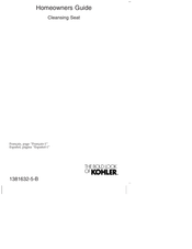 Kohler Quiet-Close K-8298-CR-0 C3-455 Guia Del Usuario