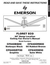 Emerson CF840GRT00 Manual Del Usuario