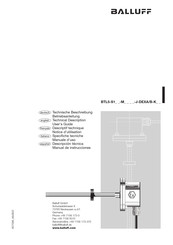 Balluff BTL5-S102-M0450-J-DEXA -K05 Manual De Instrucciones