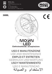 MO-EL Moon Led 3688L Uso Y Mantenimiento