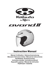 Kabuto Avand II Manual De Instrucciones