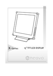 AG Neovo X Serie Manual