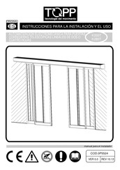 TOPP K280T Instrucciones Para La Instalación Y El Uso