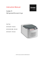 Axygen 601-05-031 - 120 US Manual De Instrucciones