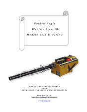 Golden Eagle 3 Serie Manual De Instrucciones Para Operación