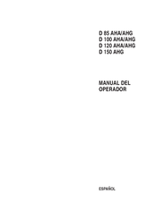 Ausa D 85 AHA Manual Del Operador