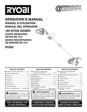 Ryobi P2302 Manual Del Operador