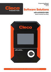 Cleco mPro400GCD-H Manual De Instrucciones