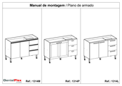 GenialFlex Moveis 1314L Manual De Montagem