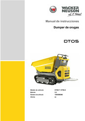 Wacker Neuson DT05 Serie Manual De Instrucciones