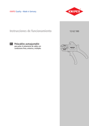 KNIPEX 12 62 180 Instrucciones De Funcionamiento