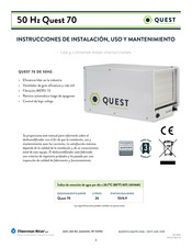 Quest 70 Instrucciones De Instalación, Uso Y Mantenimiento