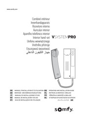 SOMFY V SYSTEM PRO Manual De Instrucciones