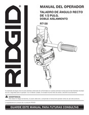 RIDGID R7130 Manual Del Usuario