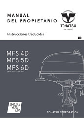 TOHATSU MFS 6D Manual Del Propietário