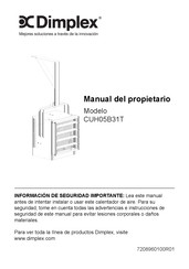 Dimplex CUH05B31T Manual Del Propietário