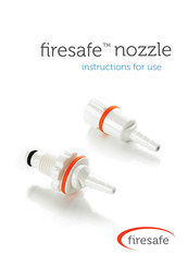 Firesafe nozzle 827-0030 Instrucciones De Uso