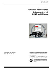 Grunbeck GENO-Multi Niveau Manual De Instrucciones