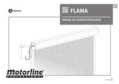 Motorline professional FLAMA XL Manual De Usuario/Instalador