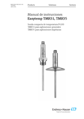 Endress+Hauser Easytemp TMR31 Manual De Instrucciones