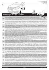 ECS Electronics OP-039-DH Instrucciones De Montaje