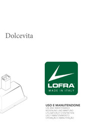 Lofra DOLCEVITA Uso Y Mantenimiento