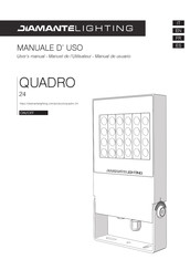 Diamante Lighting QUADRO 24 Manual De Usuario