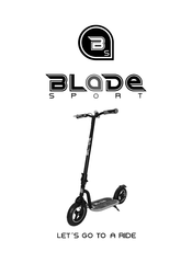 BLADE SPORT SWAN Manual De Instrucciones