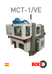 BOIX MCT-1/VE Manual De Usuario