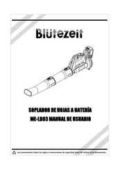 Blutezeit ME-LB03 Manual De Usuario