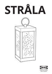 IKEA STRÅLA Manual Del Usuario